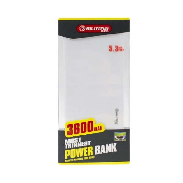 Внешний аккумулятор Bilitong 3600 mAh Y097